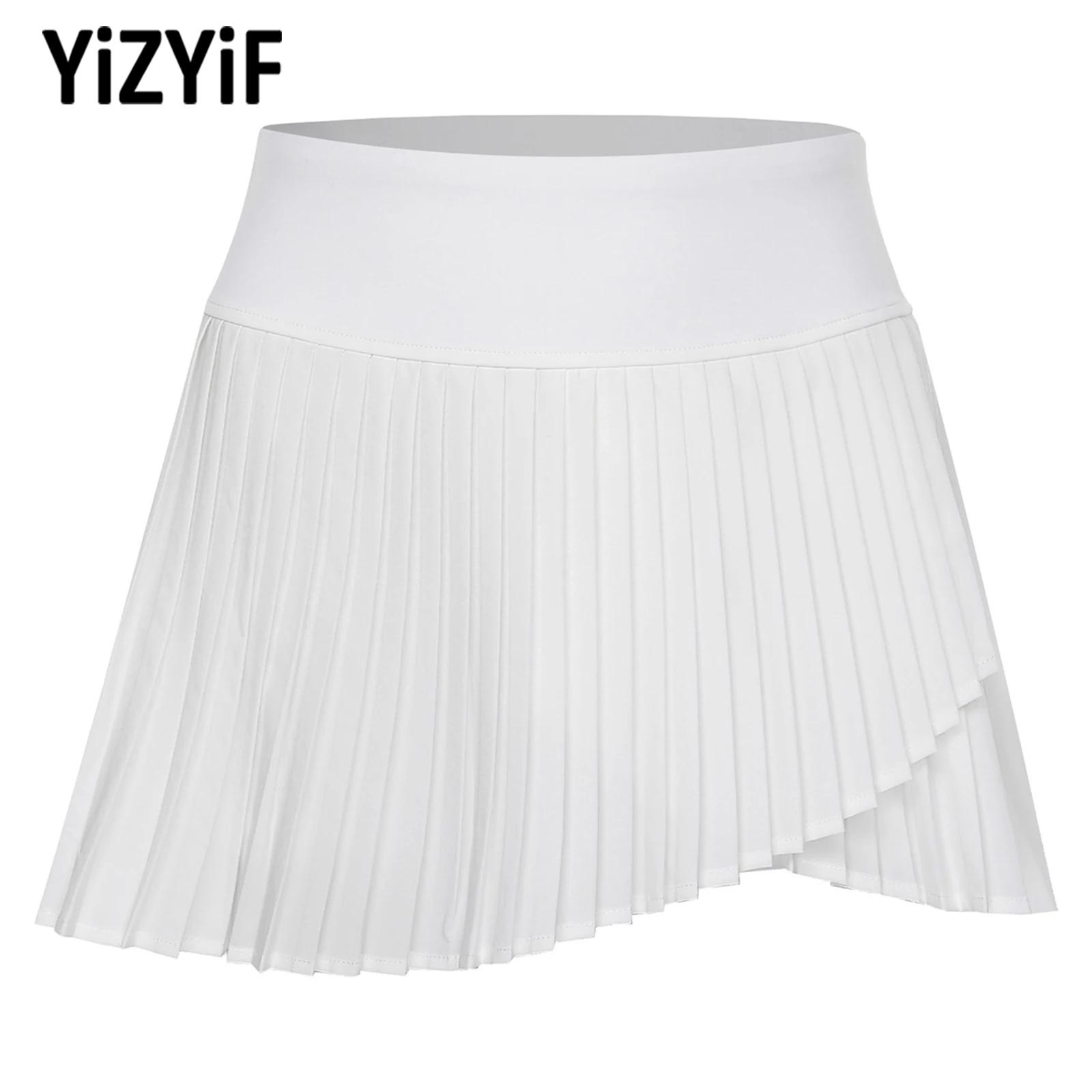 Badminton Xxl - Schnelltrocknender Badminton-Tennisrock für Damen, zweiteiliger, dehnbarer,