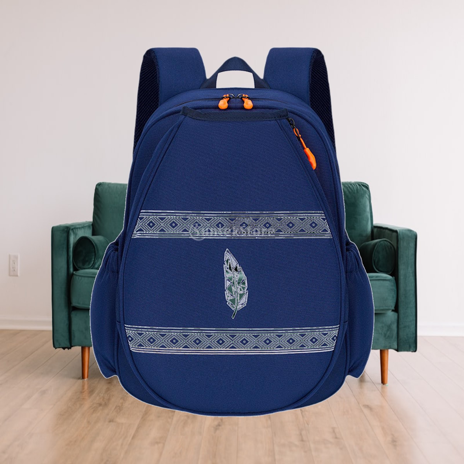 Badminton Materi - Tennistasche aus Oxford-Material mit Mehrfachtaschen, Rucksack